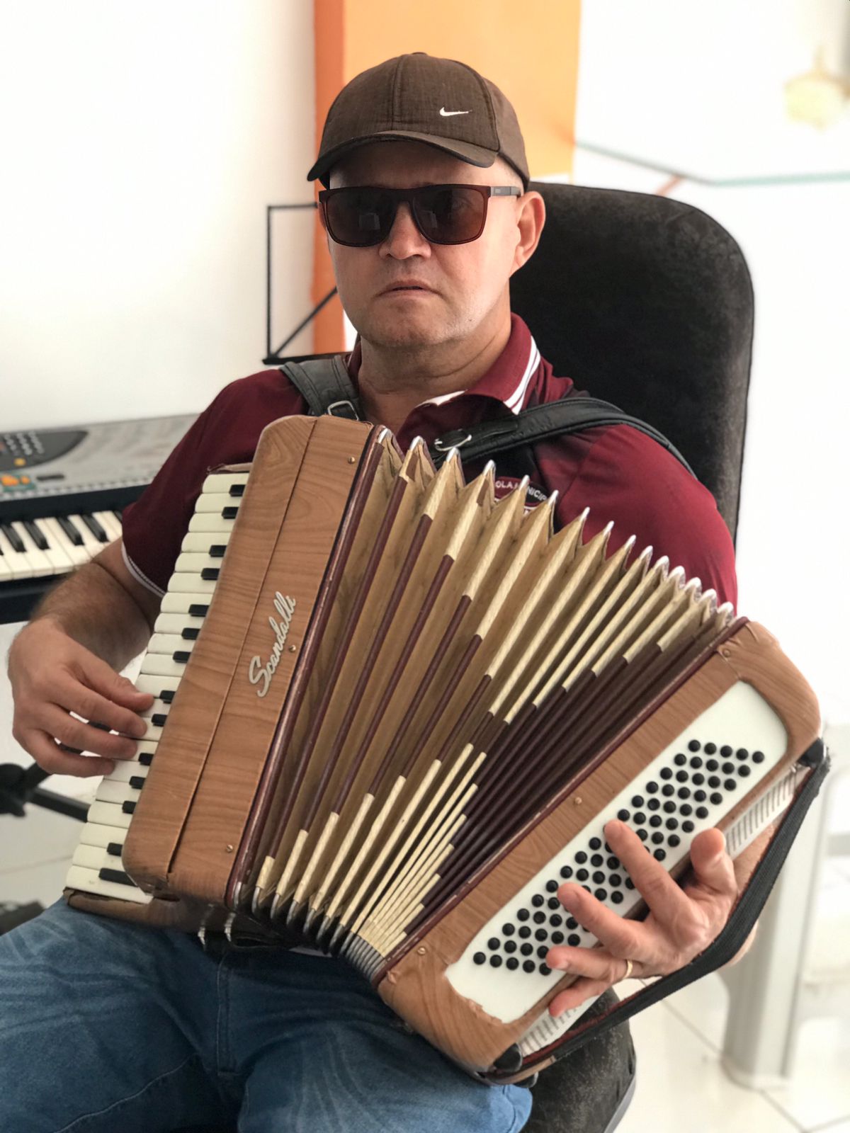 Professor de acordeão